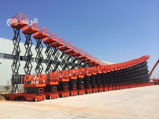 سيزر لفت للإيجار في الدمام٢٠٢٦ 2026 Scissor lift for rent in Dammam