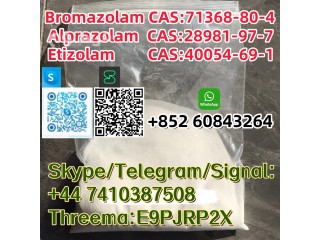 Bromazolam CAS:71368-80-4 Alprazolam CAS:28981-97-7 Etizolam CAS:40054-69-1 Skype/Telegram/Signal: +44 7410387508 Threema:E9PJRP2X