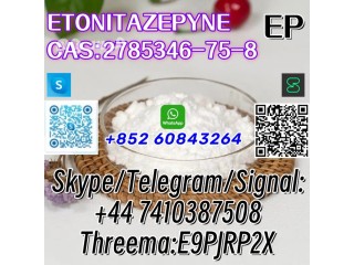 ETONITAZEPYNE CAS:2785346-75-8 Skype/Telegram/Signal: +44 7410387508