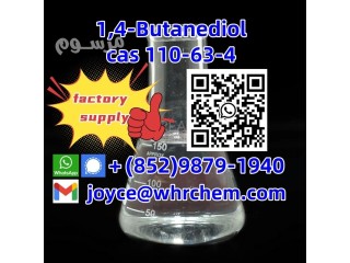 Whatsapp:+(852)9879-1940 CAS NO.110-63-4 BDO 1, 4-Butanediol