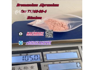 Bromazolam cas 71368-80-4 light pink powder telegram:+852 52162995