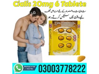 Cialis 20mg 6 Tablet In Pakistan - 03003778222